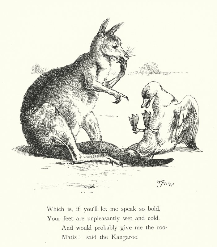 Le canard et le kangourou - William Foster
