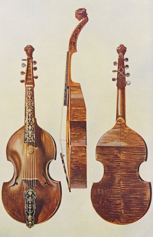 Instruments de musique : Viole d