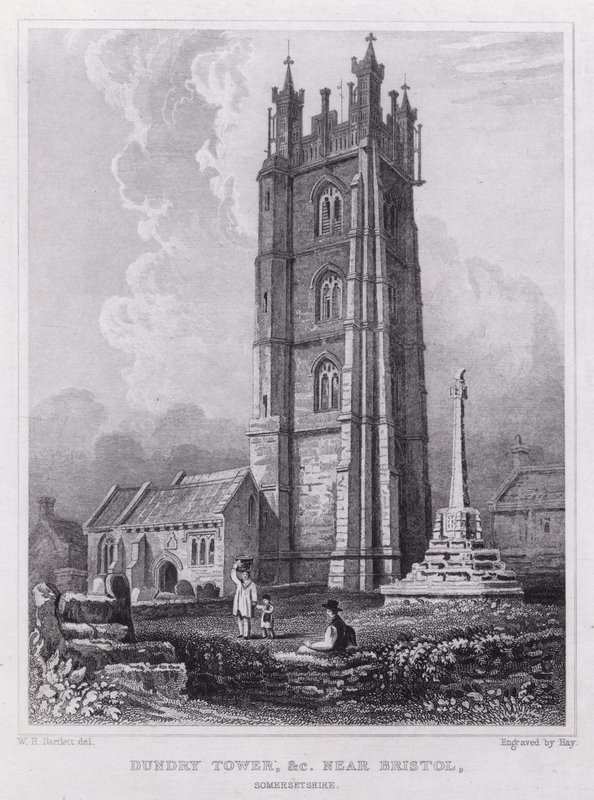 Tour de Dundry, près de Bristol, Somersetshire - William H. Bartlett
