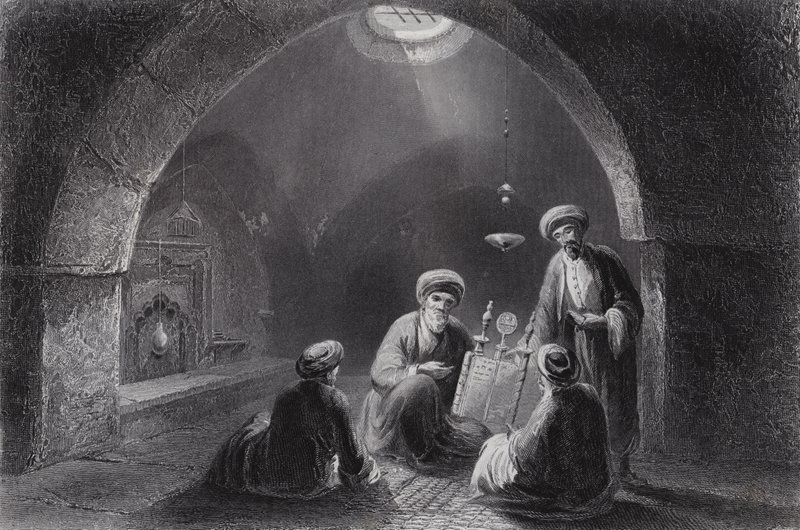 Le Livre de la Loi (gravure) - William H. Bartlett