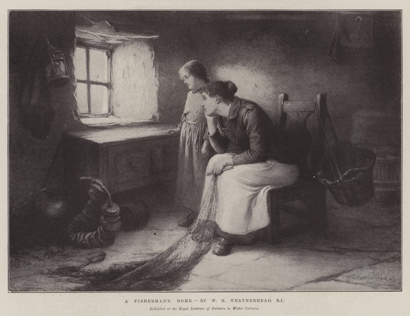 Maison de pêcheur - William Harris Weatherhead