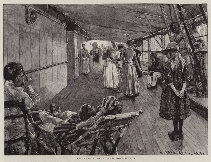 La vie en mer sur un paquebot australien - William Hatherell