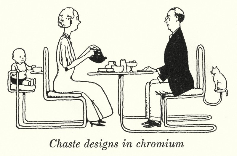 Des designs chastes en chrome - William Heath Robinson