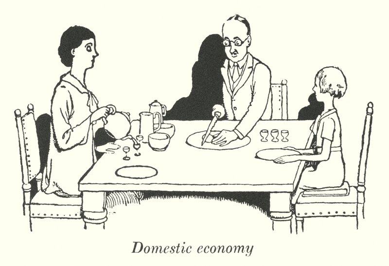 Économie domestique - William Heath Robinson