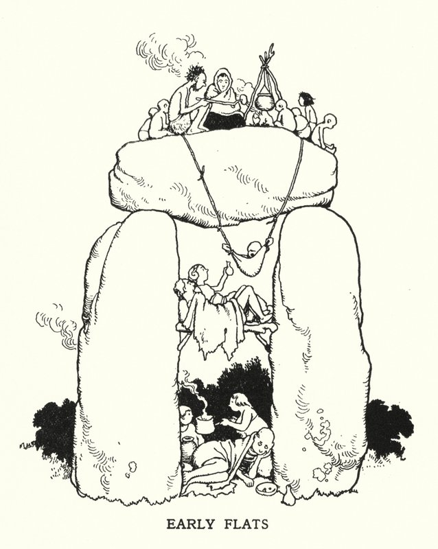 Premiers appartements - William Heath Robinson