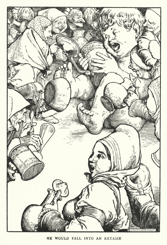 Il tomberait en extase - William Heath Robinson