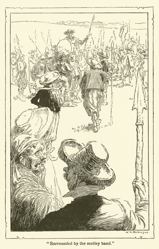 Illustration pour Don Quichotte - William Heath Robinson