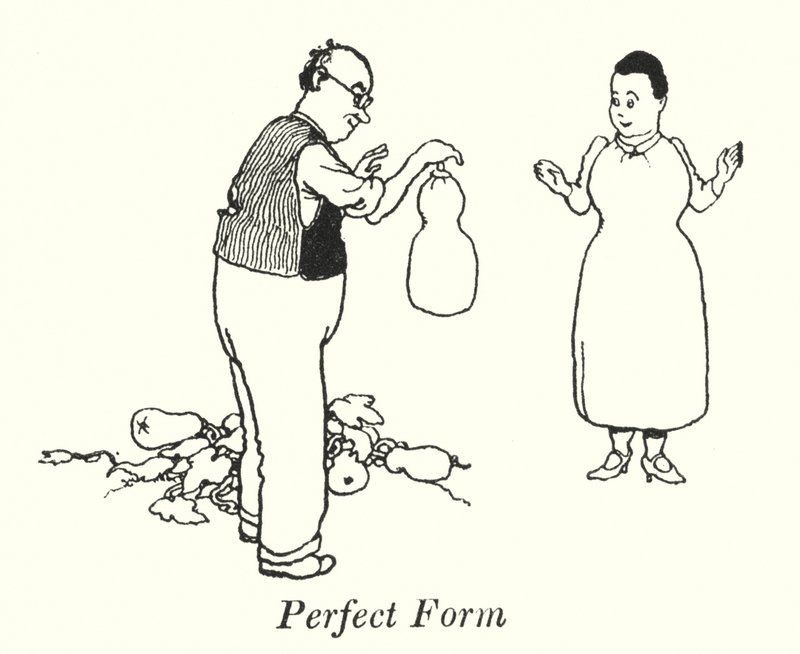 Forme parfaite - William Heath Robinson