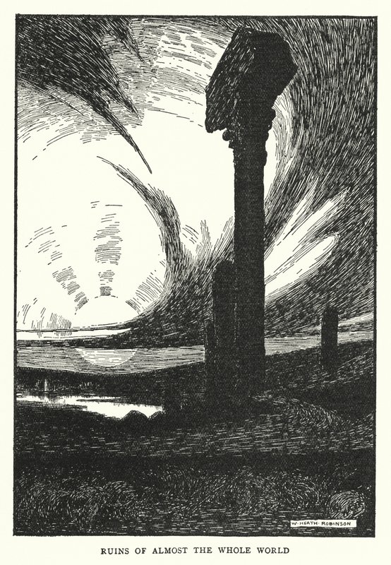 Ruines de presque tout le monde - William Heath Robinson