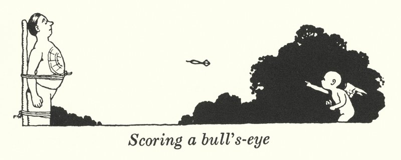 Faire un coup au but (lithographie) - William Heath Robinson