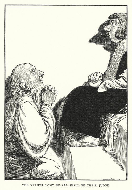 Le plus grand lourdaud de tous sera leur juge - William Heath Robinson