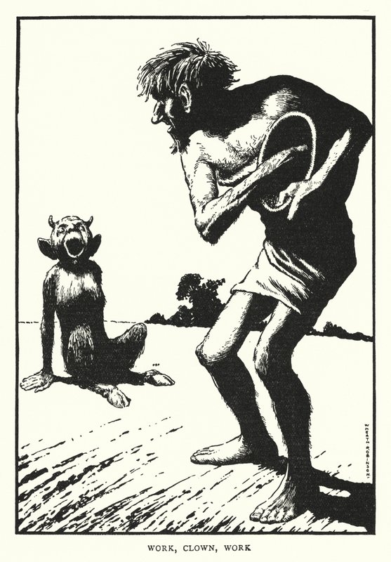 Travaille, clown, travaille - William Heath Robinson