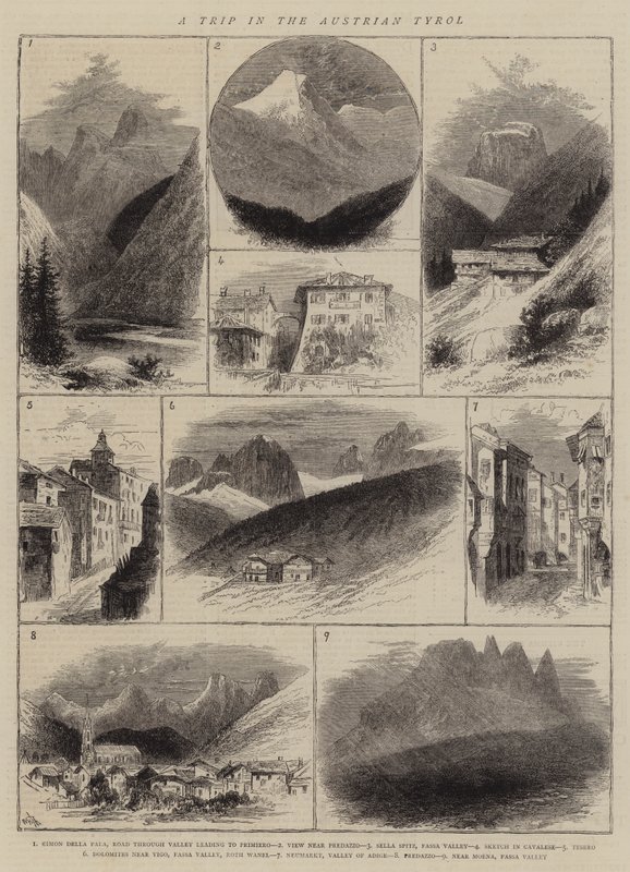 Un voyage dans le Tyrol autrichien - William Henry James Boot