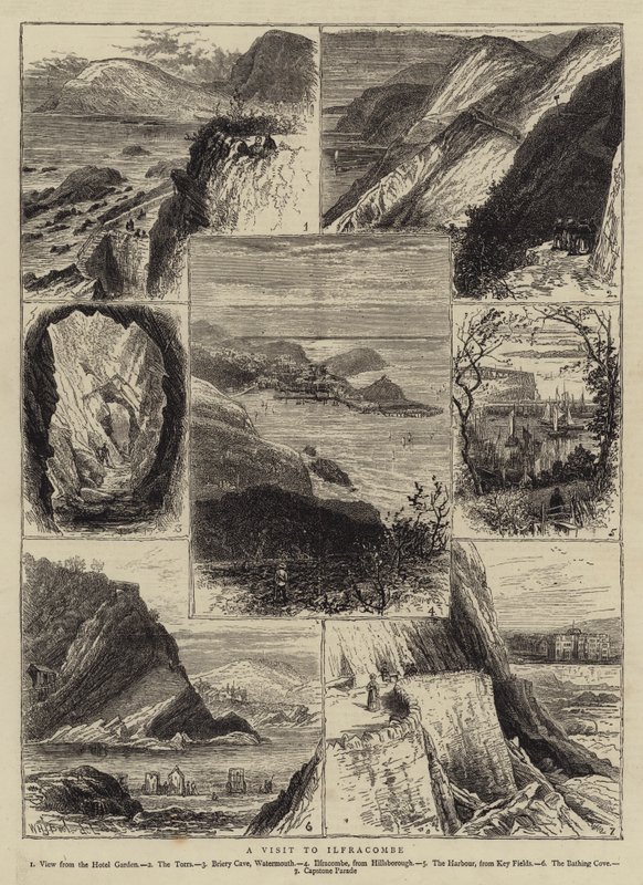 Une visite à Ilfracombe - William Henry James Boot
