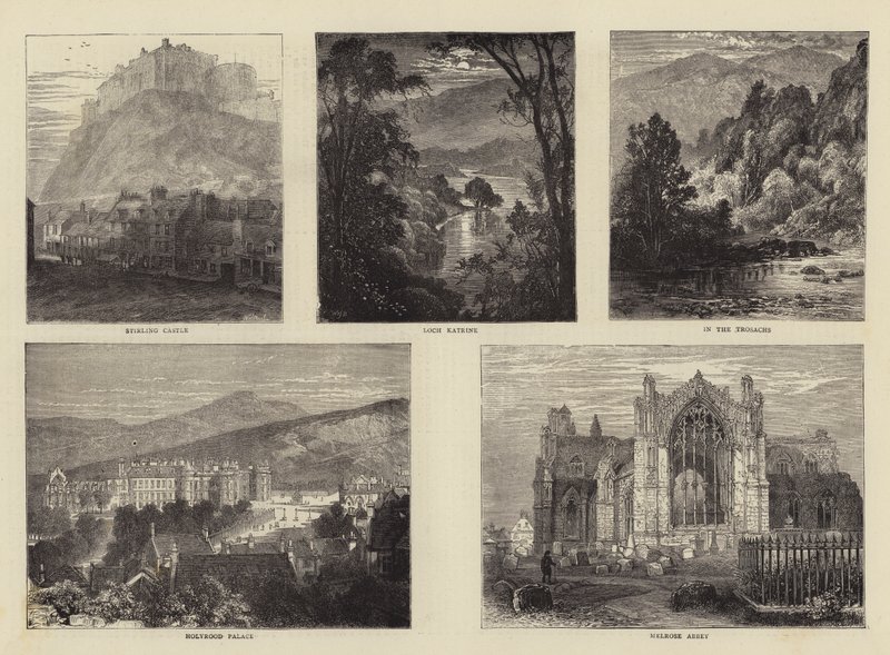Centenaire de Sir Walter Scott - William Henry James Boot