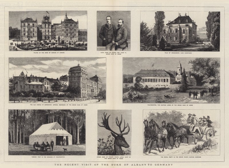 La récente visite du duc d