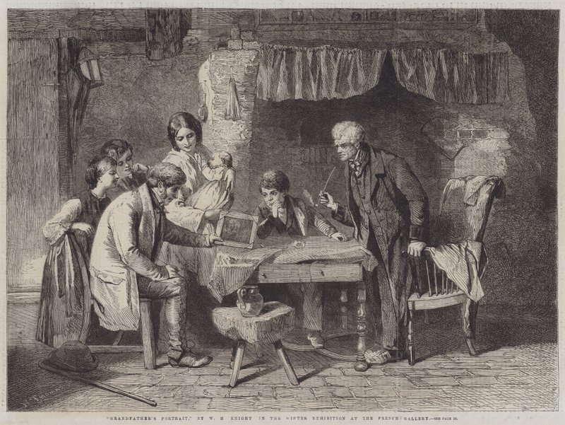 Portrait de grand-père - William Henry Knight