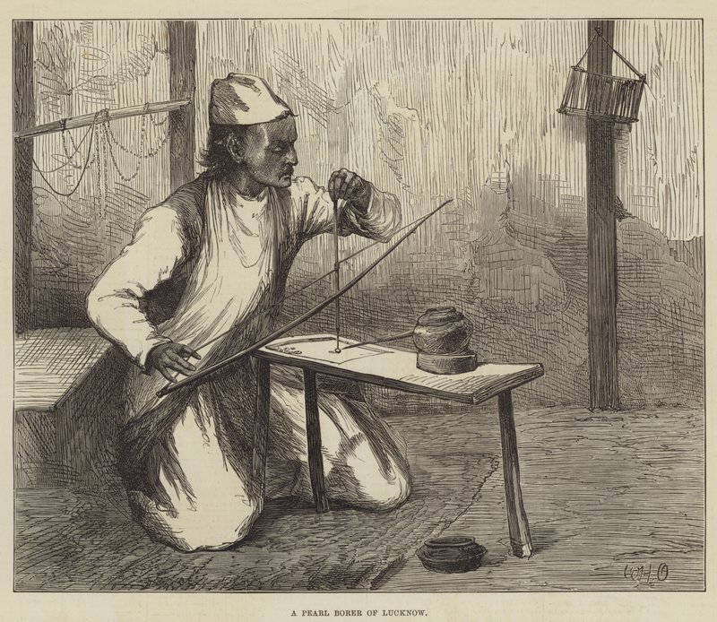 Un Perceur de Perles de Lucknow - William Heysham Overend