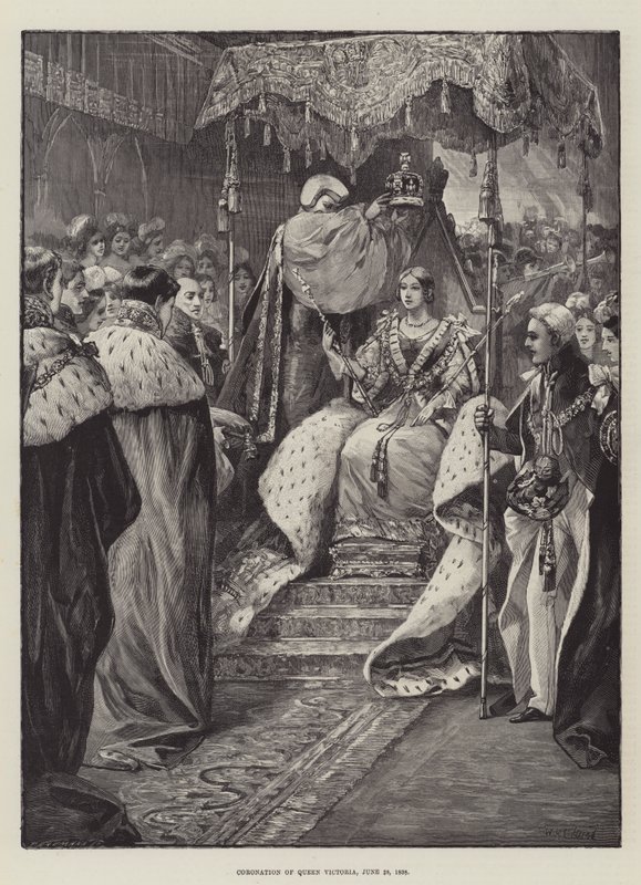 Couronnement de la reine Victoria - William Heysham Overend