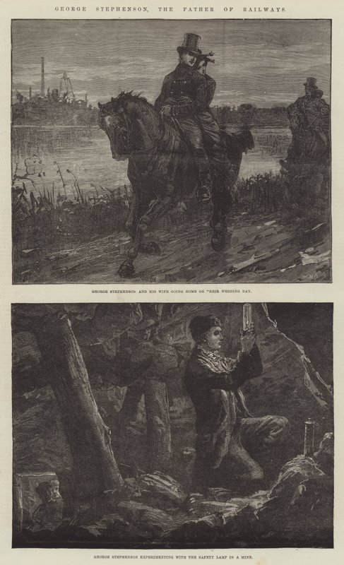George Stephenson, le père des chemins de fer - William Heysham Overend