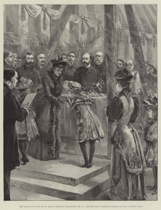 Le prince de Galles à l