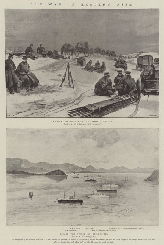 La Guerre en Asie orientale - William Heysham Overend