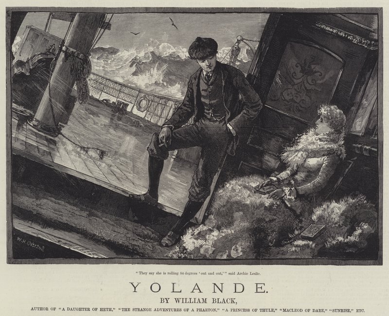 Yolande, par William Black - William Heysham Overend