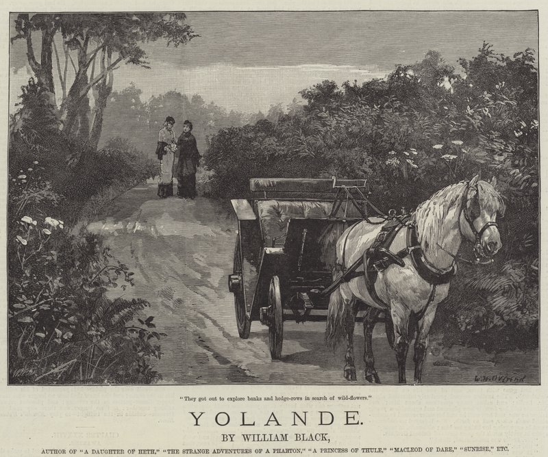 Yolande, par William Black - William Heysham Overend