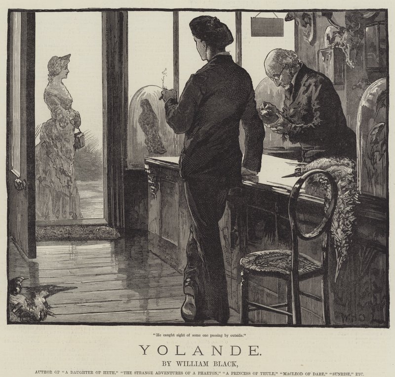 Yolande, par William Black - William Heysham Overend