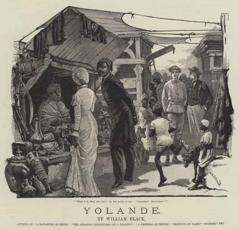 Yolande, par William Black - William Heysham Overend