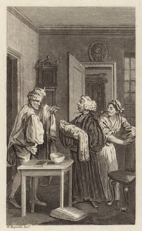 Une scène de Tristram Shandy - William Hogarth