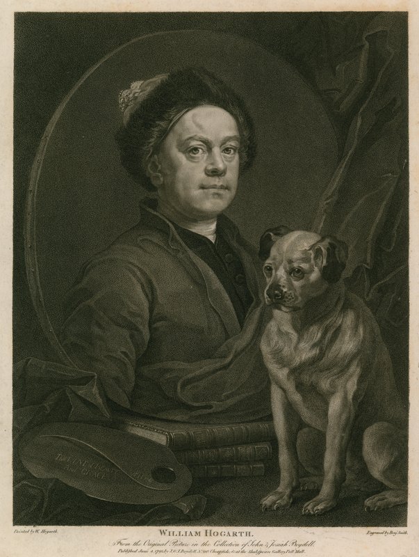 Autoportrait de William Hogarth - William Hogarth