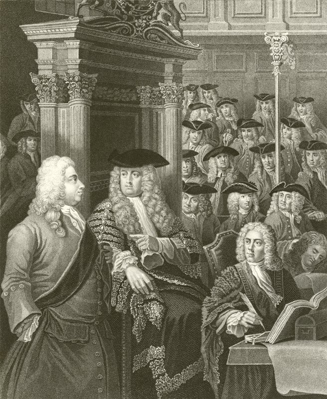La Chambre des communes - William Hogarth