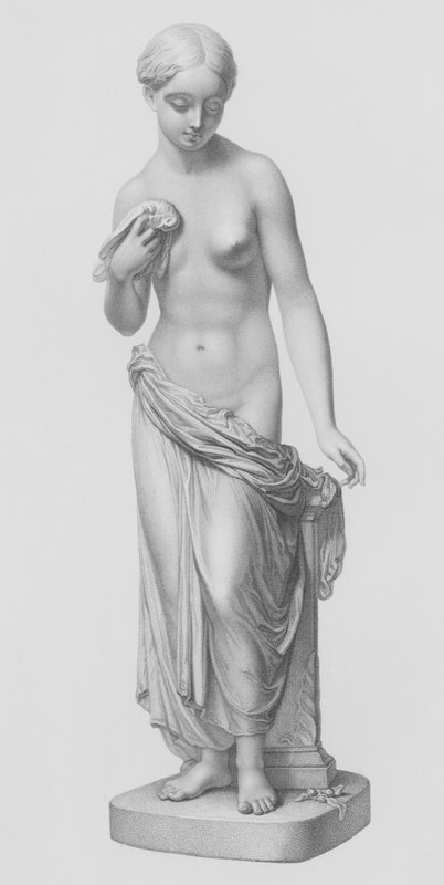 Premiers chagrins, gravé par W Roffe, d