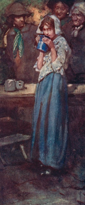 Illustration pour Le Village déserté par Oliver Goldsmith - William Lee Hankey