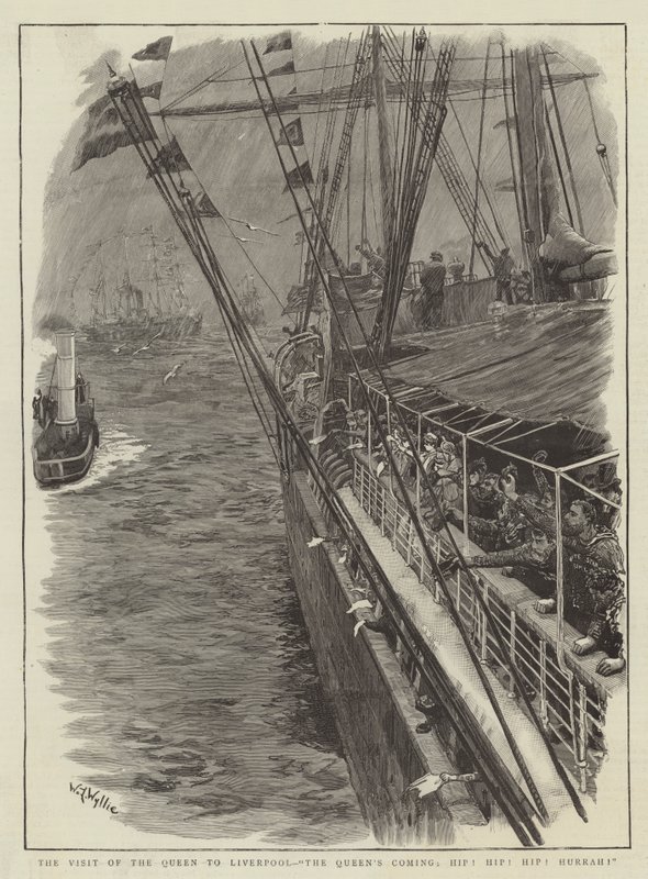 La visite de la reine à Liverpool, L