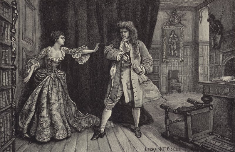 Die Vernon et Frank dans la bibliothèque - William Lockhart Bogle