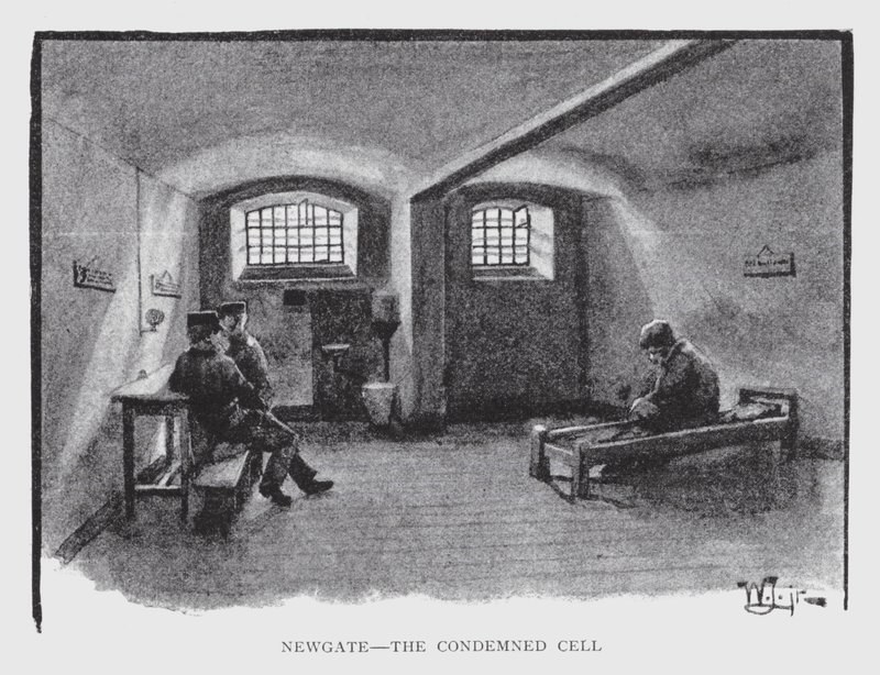 Newgate, la cellule des condamnés - William Luker