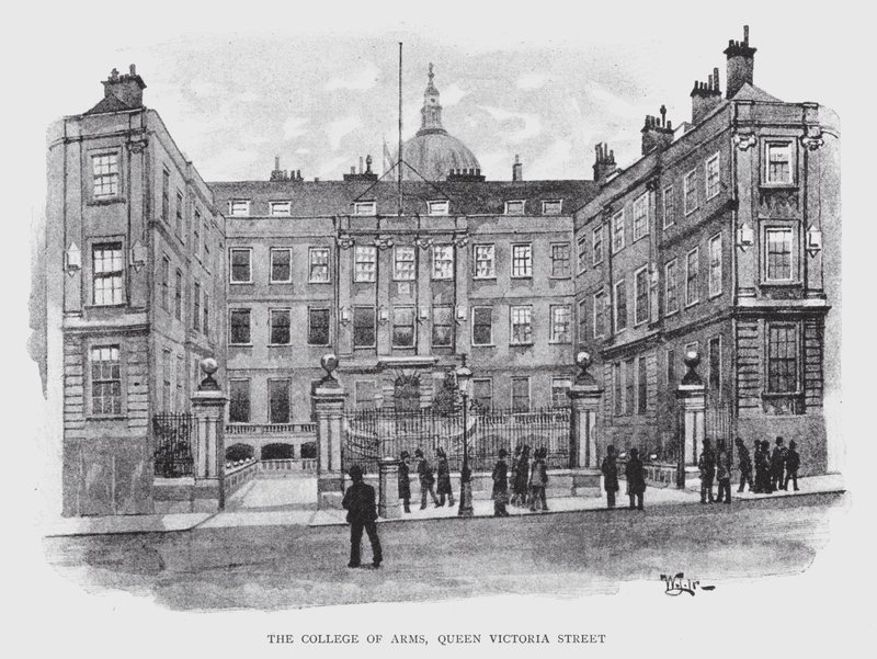 Le Collège des Armoiries, rue de la Reine Victoria - William Luker