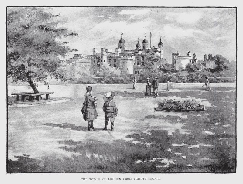 La Tour de Londres depuis Trinity Square - William Luker