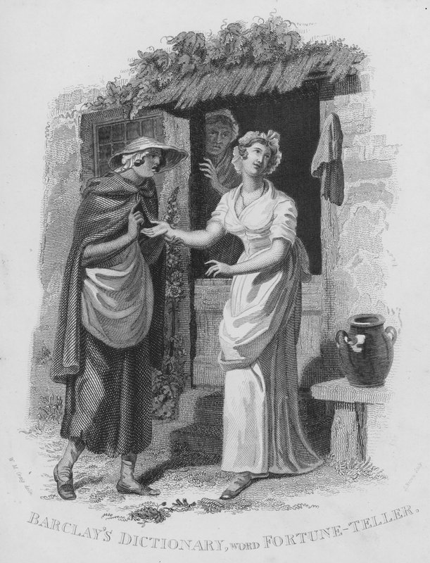 Barclays Dictionary, mot : Diseuse de bonne aventure - William Marshall (after) Craig