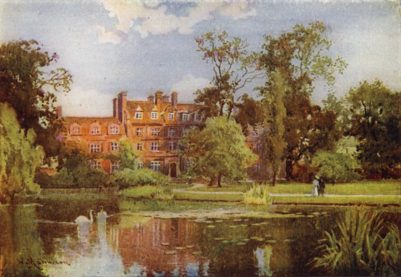 Le Lac et les Nouveaux Bâtiments, Emmanuel College - William Matthison