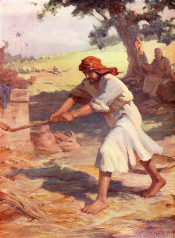 Gédéon au pressoir, Juges vi - William Pratt