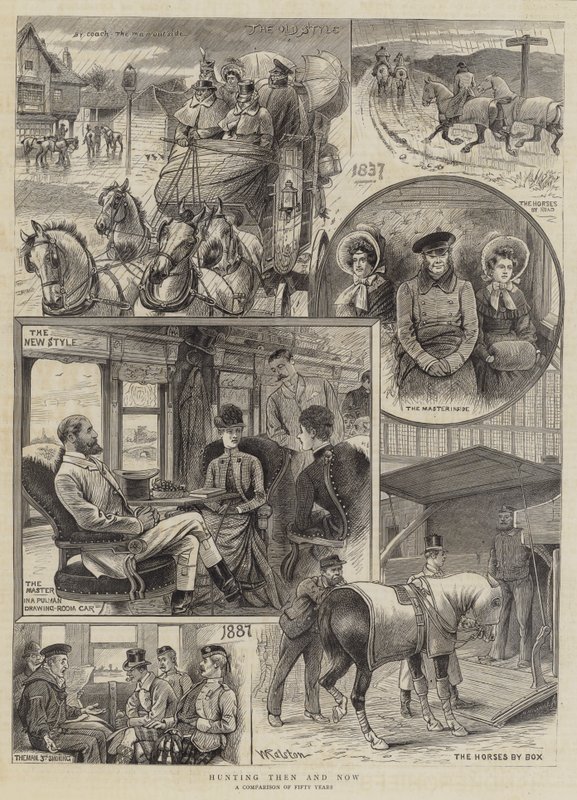 Chasse, avant et maintenant - William Ralston