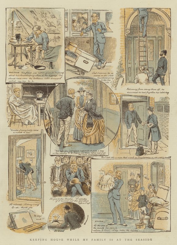 Tenir la maison pendant que ma famille est à la mer - William Ralston