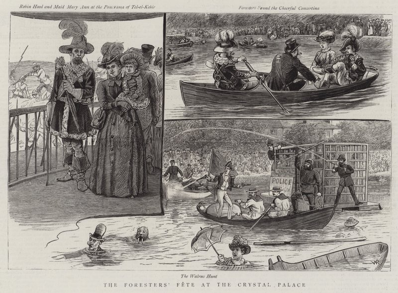 La fête des forestiers au Crystal Palace - William Ralston