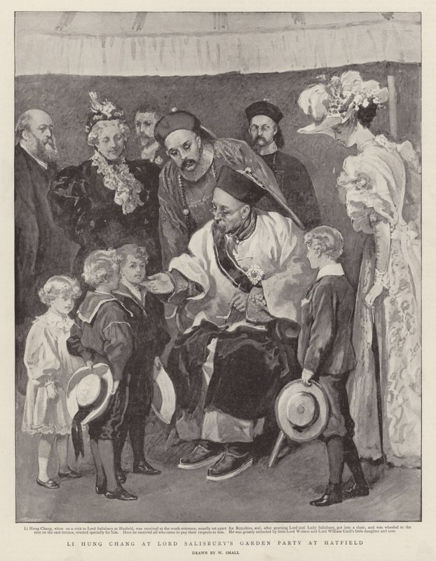 Li Hung Chang à la fête de jardin de Lord Salisbury - William Small