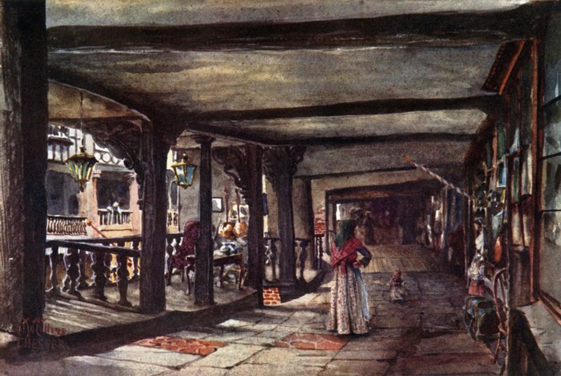 Chester, les rangées - William Wiehe Collins