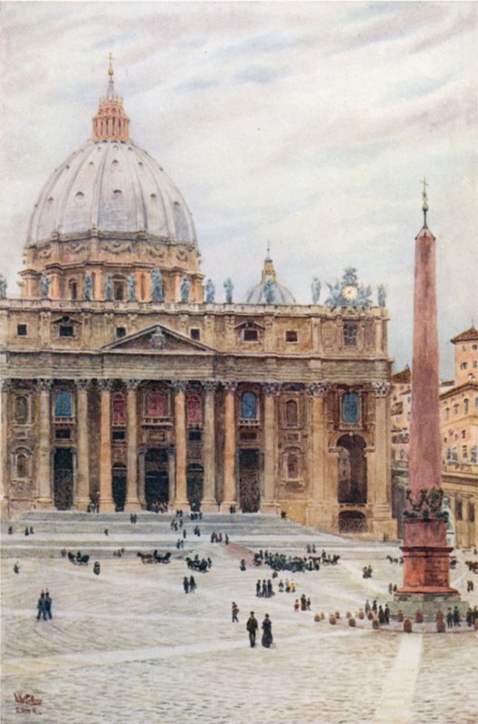 Rome. S. Pierre - William Wiehe Collins