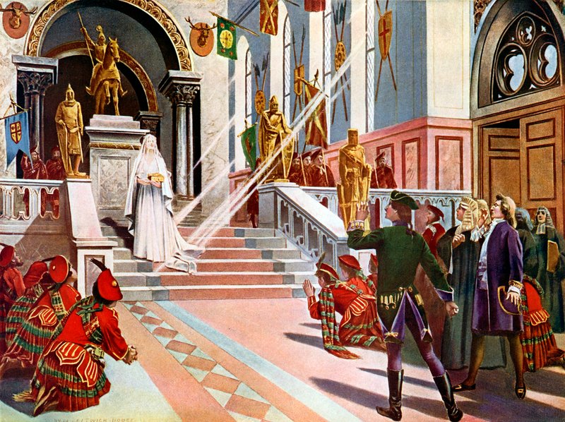 La Dame Blanche, dernier acte et scène - William de Leftwich Dodge